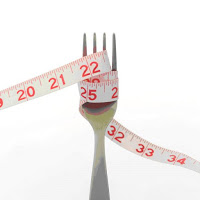 fork with tape measure